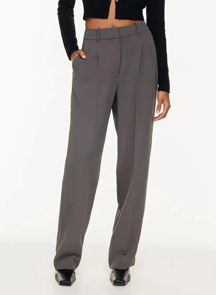 Chic Belted Palazzo Suit