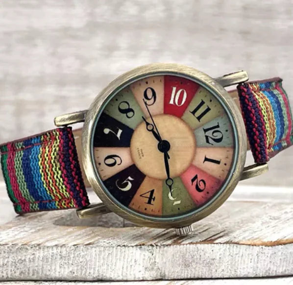 Boho Vintage Women's Quartz Watch - Waterproof (One)