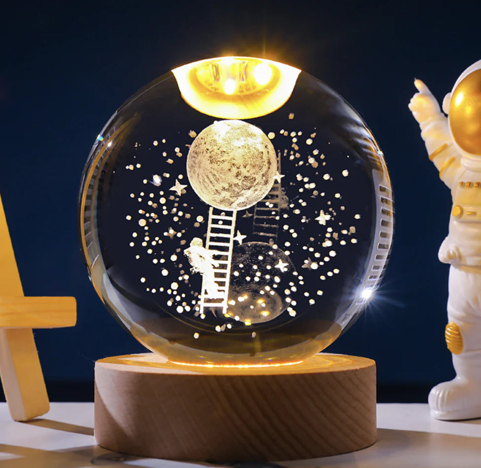 Celestial Madonna 3D Crystal Illuminator