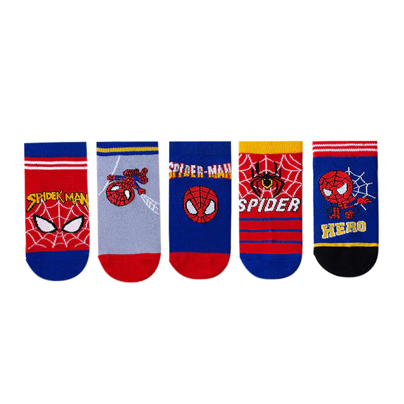 Wholesale Spider-Man and Iron Man Socks for Kids