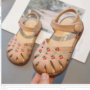 Rosie Ballet Flats with Embroidered Baby Shoes (One Pair)