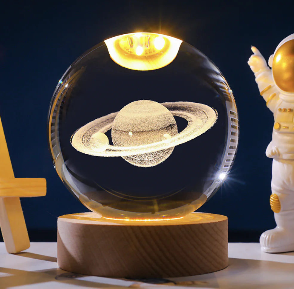 Celestial Madonna 3D Crystal Illuminator