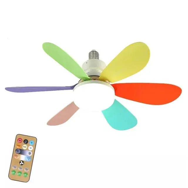 20.5-inch LED Ceiling Fan Light with Remote Dimming
