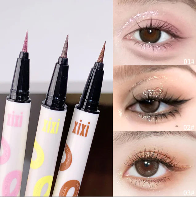 6 Colors Thin Pearlescent Eyeliner & Eye Shadow Stick