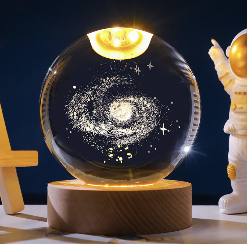 Celestial Madonna 3D Crystal Illuminator