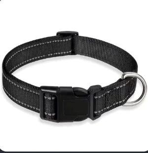 Reflective Sky Adjustable Dog Collar (One)