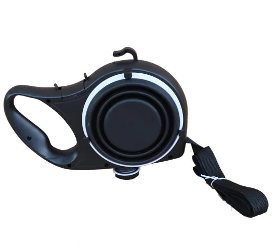 Essential Leash with Built-in Water Bottle for Pets
