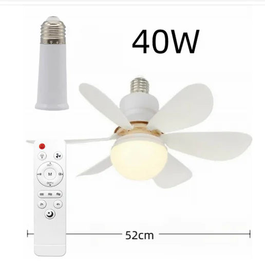 20.5-inch LED Ceiling Fan Light with Remote Dimming